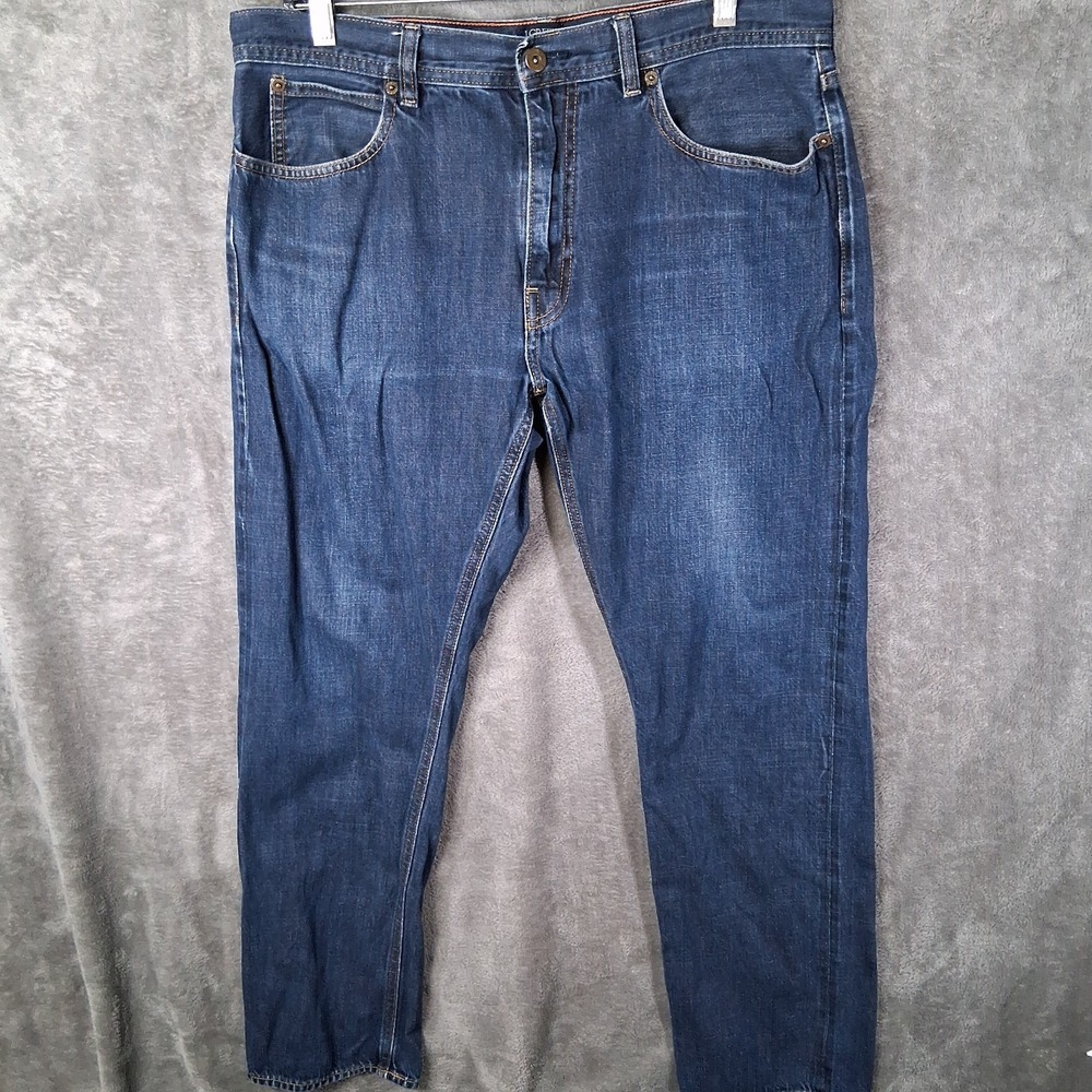 J.Crew The Sutton Straight Fit Selvedge Denim Jeans Men's 36x30 Blue Casual